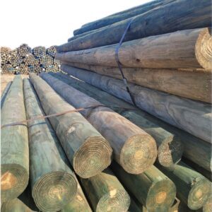 6"-7"x8' Tapered Fence Posts